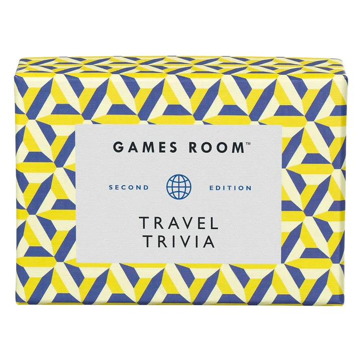 GAMES ROOM: TRAVEL TRIVIA CARDS 1 GAMES ROOM: TRAVEL TRIVIA CARDS