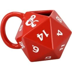 D&D SCULPTED D20 MUG
