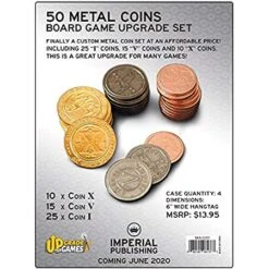 50 METAL COIN UPGRADE SET