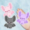 CUTE BAT STICKER (GREY) -Games And Stuff Online 59e20993078aa399b5f1d81d59320622bcfa1122e31e5dd5962278744046d8ef