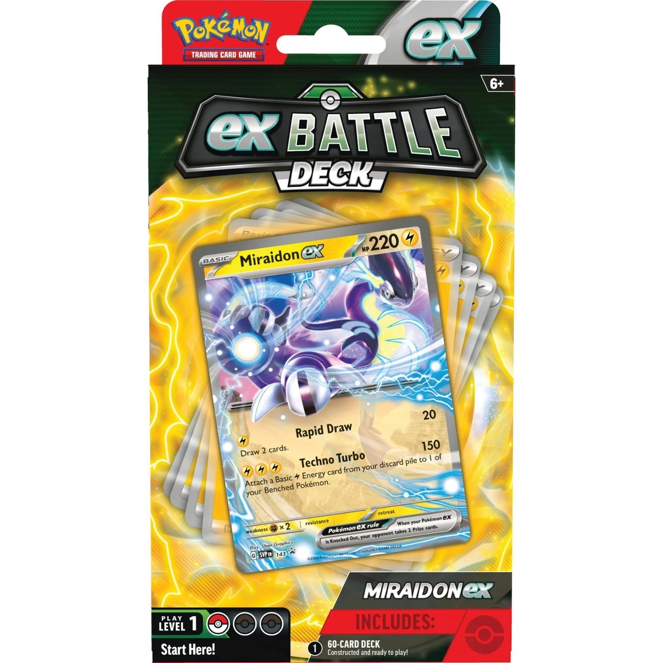 POKEMON: MIRAIDON EX BATTLE DECK 1 POKEMON: MIRAIDON EX BATTLE DECK