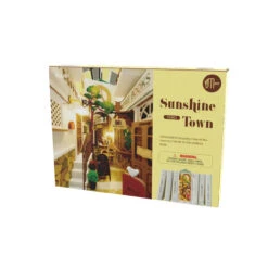 SUNSHINE TOWN 3-D WOODEN MINIATURE BOOKNOOK KIT -Games And Stuff Online 6a0a7bf2c7d758eb842b0cdc6f88bd5cedb7d9557f906efaee451ba6aa328307