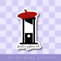FEELING FRENCH STICKER