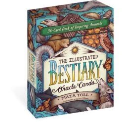 THE ILLUSTRATED BESTIARY ORACLE CARDS BY MAIA TOLL