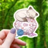 CAT ON POLYHEDRAL D20 STICKER -Games And Stuff Online 8a3e5a733bb4cf898c099ba5a46636743767e608f74090fc051534c0d7dd6ceb