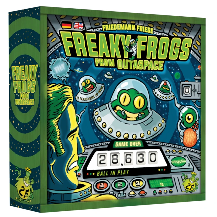 FREAKY FROGS FROM OUTER SPACE 1 FREAKY FROGS FROM OUTER SPACE