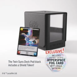 Star Wars Unlimited Twin Suns Deck Pod Black -Games And Stuff Online GG SWH TwinSuns DeckPod Black Special Card 0001 9K3Nqxz4X