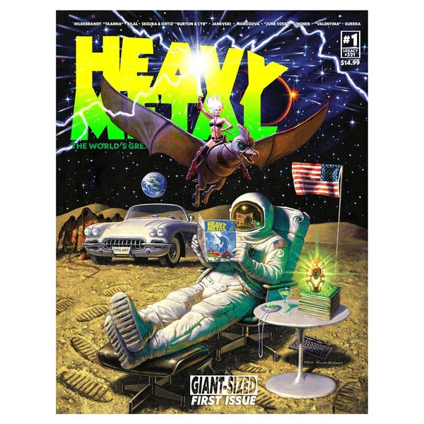 HEAVY METAL MAGAZINE ISSUE #1 1 HEAVY METAL MAGAZINE ISSUE #1