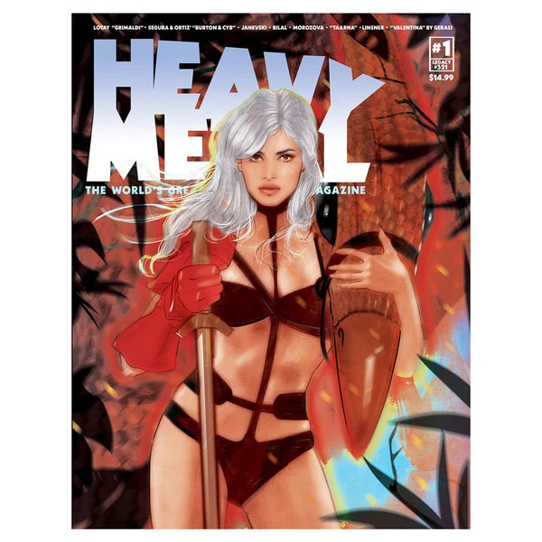 HEAVY METAL MAGAZINE ISSUE #1 3 HEAVY METAL MAGAZINE ISSUE #1 - Image 3