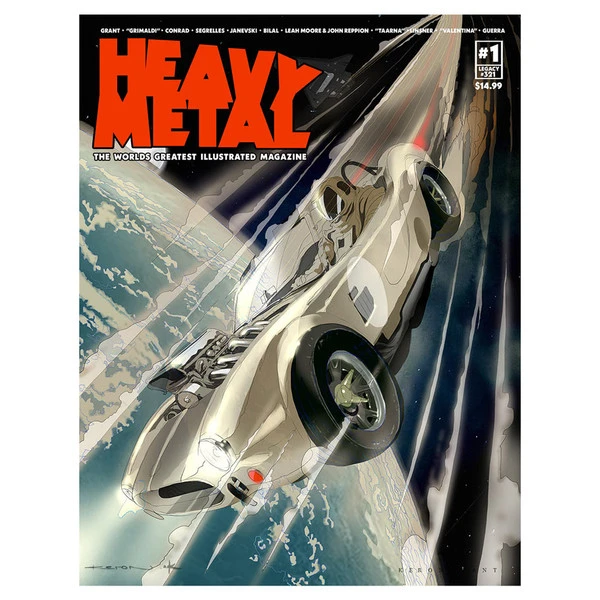 HEAVY METAL MAGAZINE ISSUE #1 4 HEAVY METAL MAGAZINE ISSUE #1 - Image 4