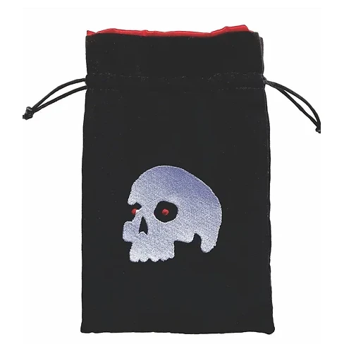 BLACK DEATH DICE BAG 1 BLACK DEATH DICE BAG