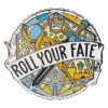 ROLL YOUR FATE SPINNER PIN -Games And Stuff Online Sleutelhangers en enamel pins 15 2