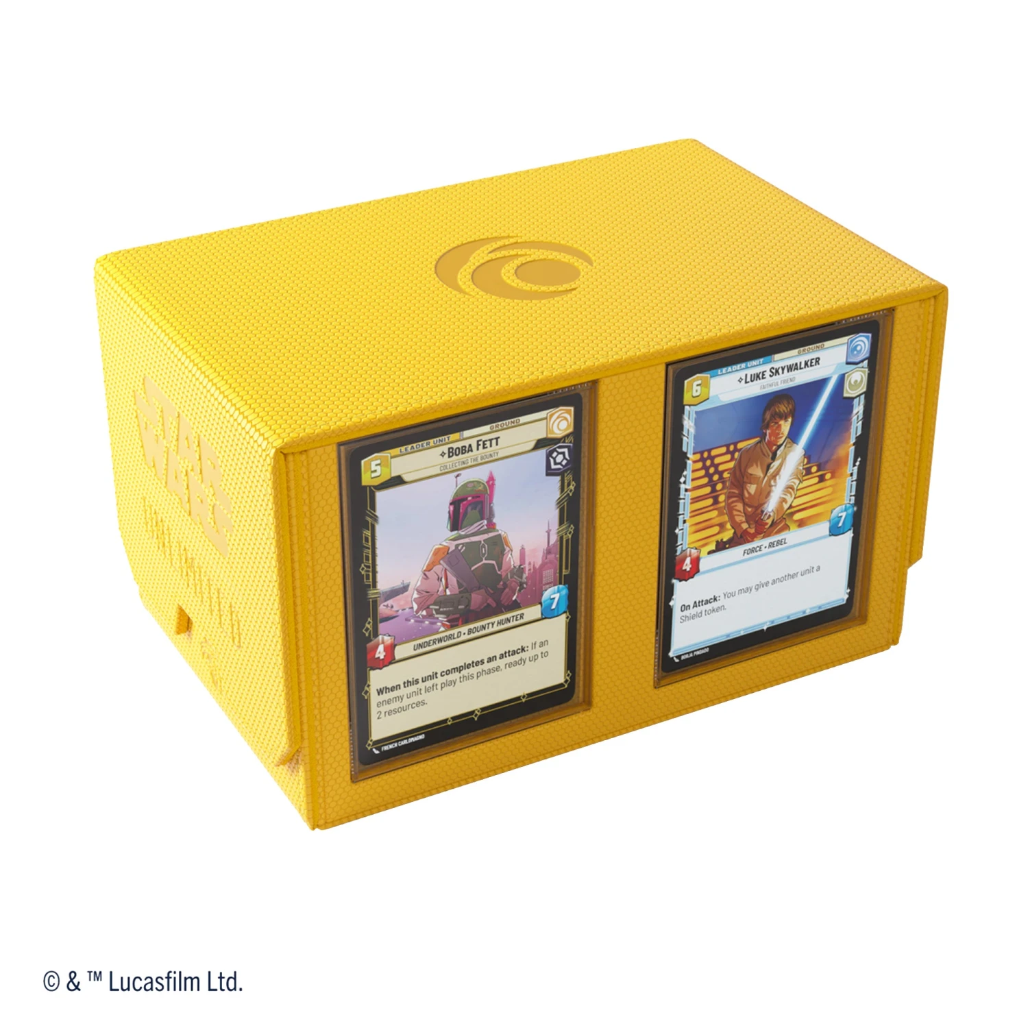 Star Wars Unlimited Double Deck Pod Yellow 1 Star Wars Unlimited Double Deck Pod Yellow