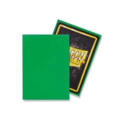 DRAGON SHIELD: MATTE APPLE GREEN SLEEVES (100)