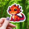 CHIBI LAVA DRAGON STICKER -Games And Stuff Online be077f681204512d96085bdf3b9d7a50bd7d5c5045a7fa34a2fafaa6ac66572d