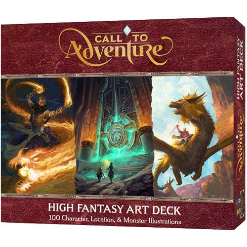 CALL TO ADVENTURE HIGH FANTASY ART DECK 1 CALL TO ADVENTURE HIGH FANTASY ART DECK