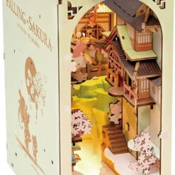 FALLING SAKURA 3-D WOODEN MINIATURE BOOK NOOK KIT 6 FALLING SAKURA 3-D WOODEN MINIATURE BOOK NOOK KIT -Games And Stuff Online c572d9968b083579c4cdfc410e32986302fa293315f1864920b9e50c7693c368