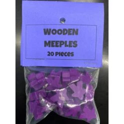 G&S PURPLE MEEPLE PACK (20)
