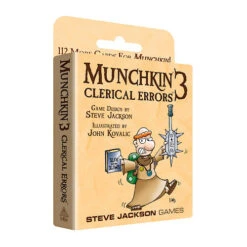 MUNCHKIN 3 CLERICAL ERRORS
