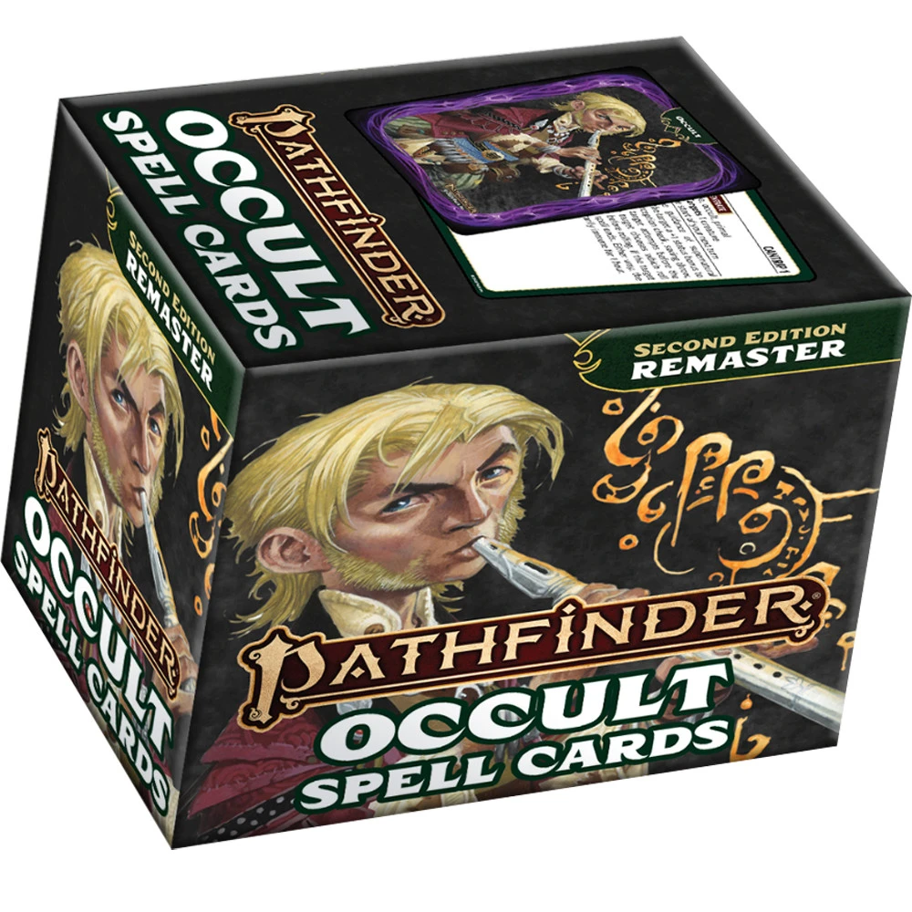 PATHFINDER 2E REMASTERED OCCULT SPELL CARDS 1 PATHFINDER 2E REMASTERED OCCULT SPELL CARDS