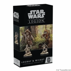 STAR WARS LEGION LOGRAY & WICKET