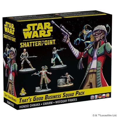 STAR WARS SHATTERPOINT THAT'S GOOD BUSINESS SQUAD PACK 1 STAR WARS SHATTERPOINT THAT'S GOOD BUSINESS SQUAD PACK