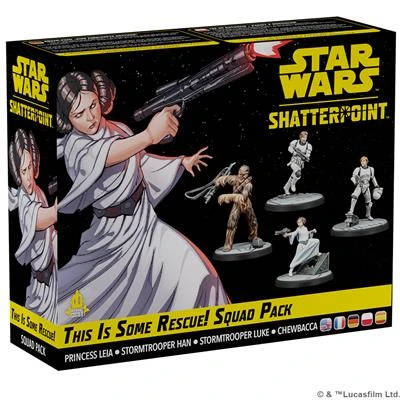 STAR WARS SHATTERPOINT THIS IS SOME RESCUE! SQUAD PACK 1 STAR WARS SHATTERPOINT THIS IS SOME RESCUE! SQUAD PACK
