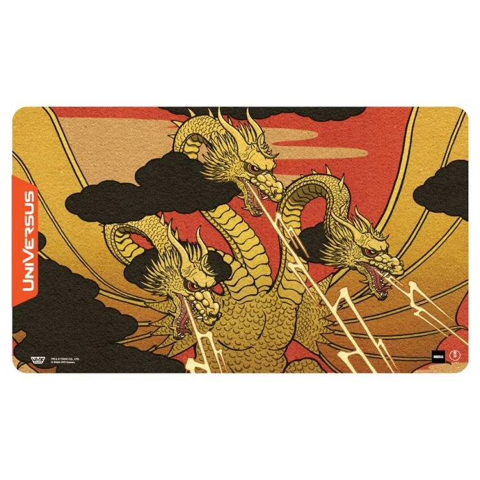 KING GHIDORAH UNIVERSUS PLAYMAT 1 KING GHIDORAH UNIVERSUS PLAYMAT