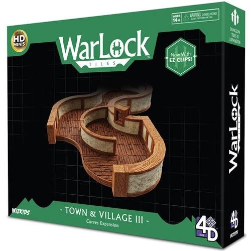 WARLOCK TILES: 3 TOWN CURVES 1 WARLOCK TILES: 3 TOWN CURVES