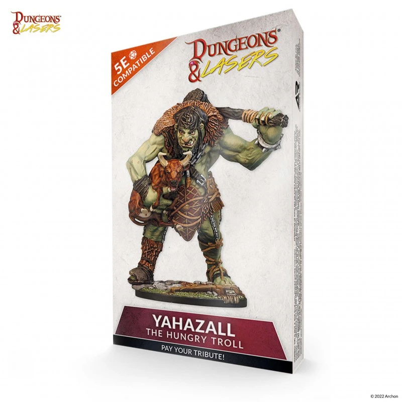 DUNGEONS & LASERS YAHAZZAL THE HUNGRY TROLL 1 DUNGEONS & LASERS YAHAZZAL THE HUNGRY TROLL